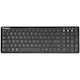 Targus Midsize Multi-Device Bluetooth Antimicrobial Keyboard, Black