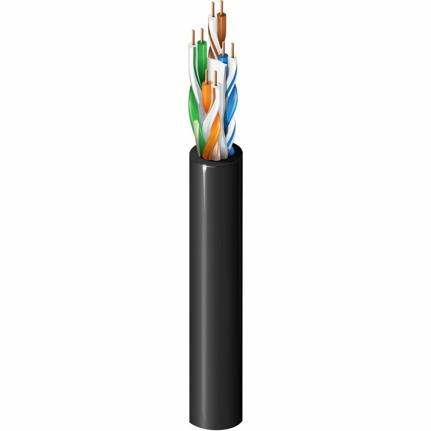 Belden Category 6 Indoor/Outdoor Cable, 4 Pair, U/UTP, CMR/CMX