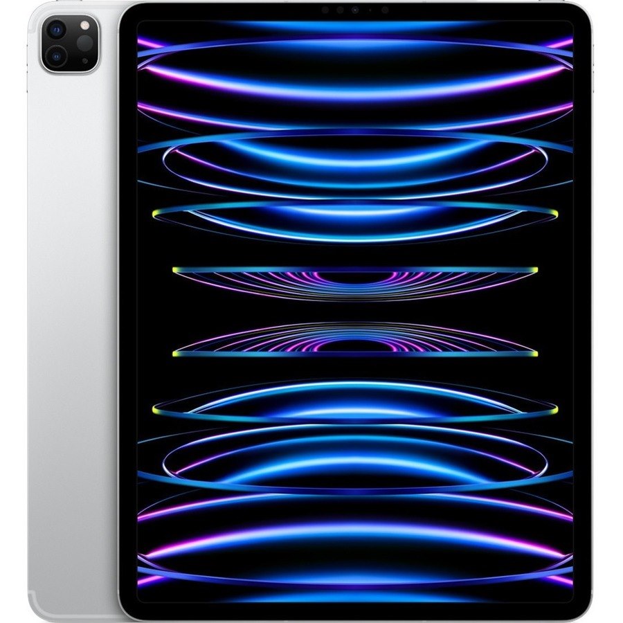 Apple iPad Pro (6th generation) A2437 Tablet - 12.9" - Apple M2 Octa-core - 8 GB - 256 GB Storage - iPadOS 16 - 5G - Silver