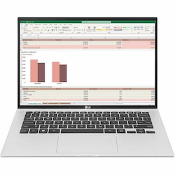 LG gram 14ZT90P-G.AX33U1 14" Thin Client Notebook - WUXGA - Intel Core i3 11th Gen i3-1115G4 - 8 GB - 256 GB PCIe NVMe SSD - Silver
