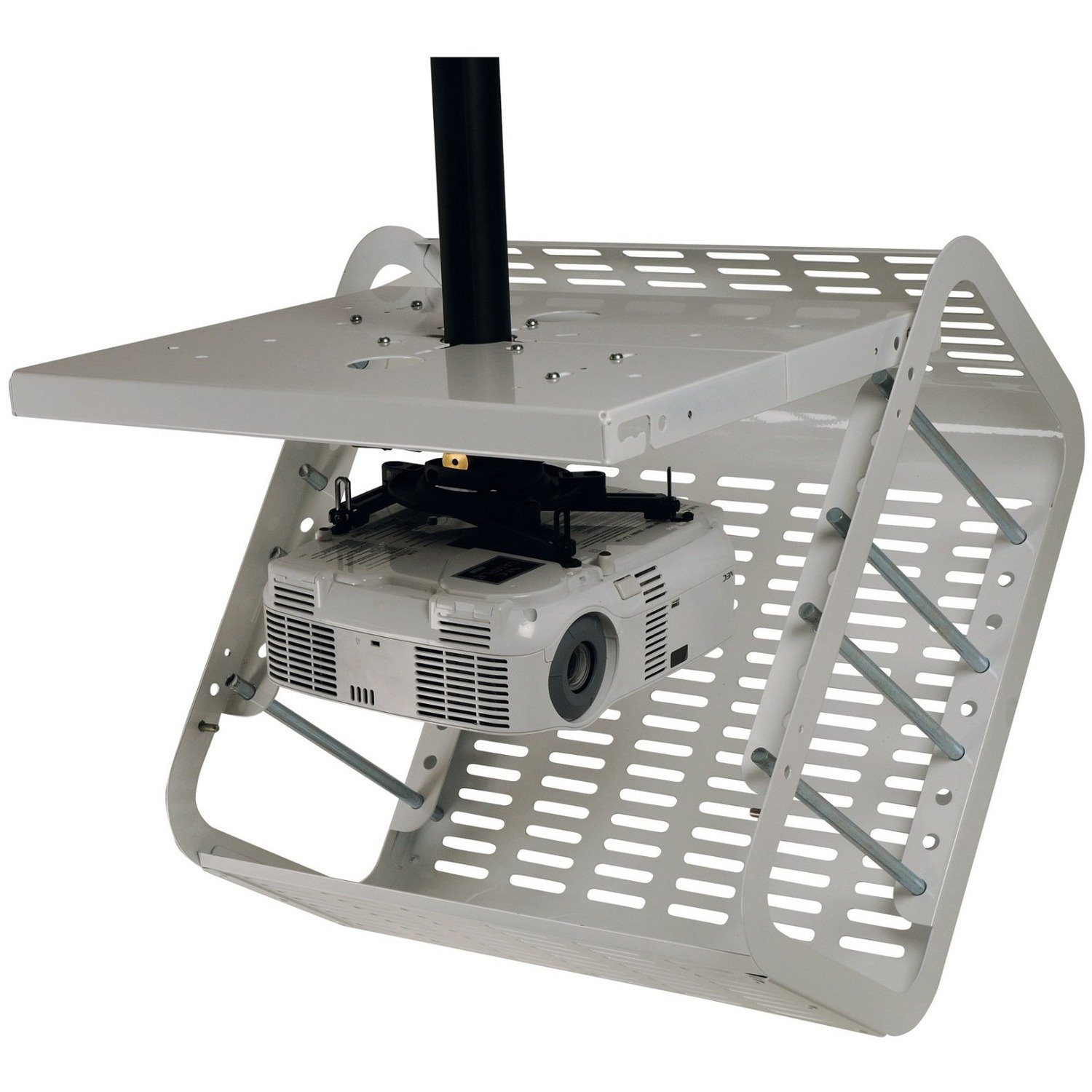 Projector Enclosure For Use With Projector Mounts