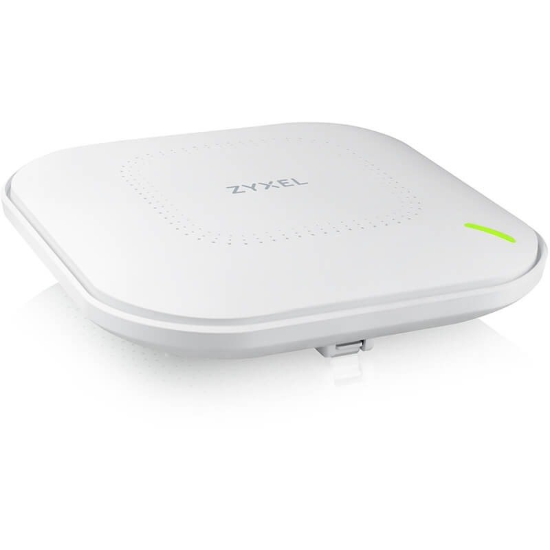 Zyxel True WiFi 6 AX3000 Wireless Multi-Gigabit Pro Access Point | Wall & Ceiling Optmized Antenna | Cloud, App, Direct or Controller Management | POE+ |1 Year Nebula Pro | WAX610D