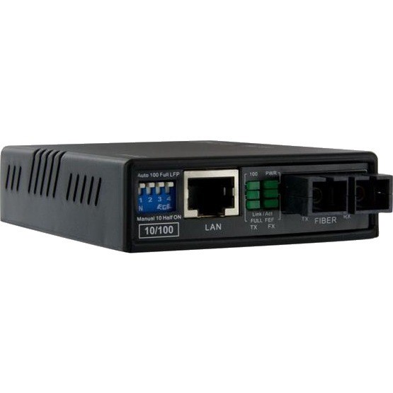 StarTech.com 10/100 Fiber to Ethernet Media Converter Multi Mode SC 2 km