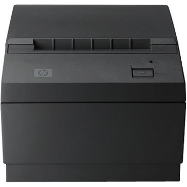 HP Desktop Direct Thermal Printer - Monochrome - Receipt Print - USB - Serial - Carbonite