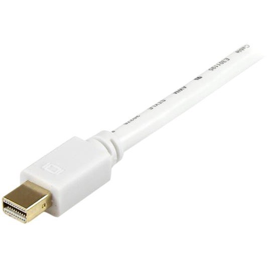 StarTech.com 6 ft Mini DisplayPort to VGAAdapter Converter Cable &acirc;&euro;" mDP to VGA 1920x1200 - White