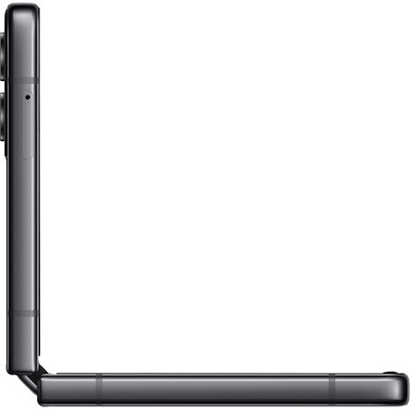 Samsung Galaxy Z Flip4 SM-F721U 128 GB Smartphone - 6.7" Flexible Folding Screen Dynamic AMOLED Full HD Plus 2640 x 1080 - Octa-core (Cortex X2Single-core (1 Core) 3.19 GHz + Cortex A710 Triple-core (3 Core) 2.70 GHz + Cortex A510 Quad-core (4 Core) 1.80 GHz - 8 GB RAM - Android 12 - 5G - Graphite