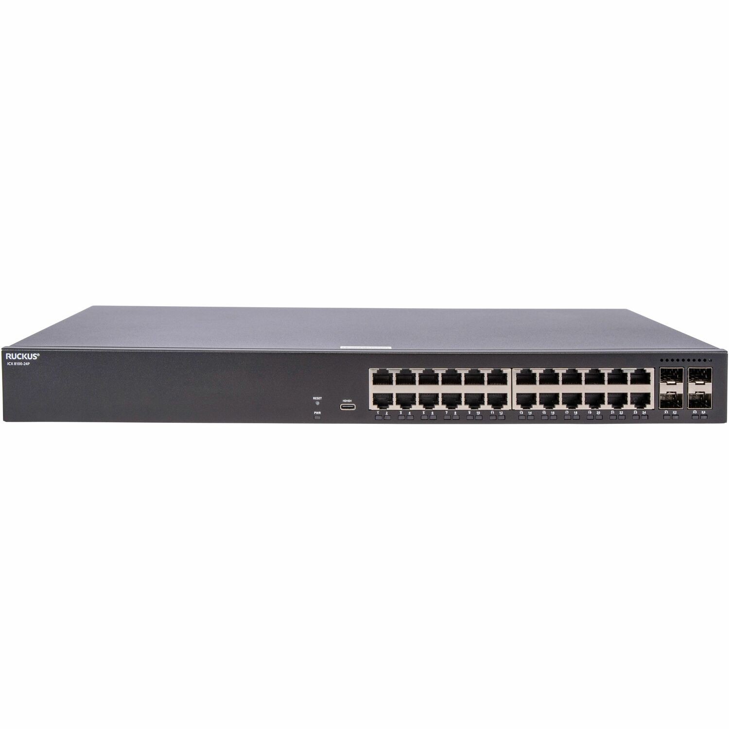 RUCKUS ICX 8100 ICX 8100-24P 24 Ports Manageable Ethernet Switch - Gigabit Ethernet, 10 Gigabit Ethernet - 10/100/1000Base-T, 1000Base-X, 10GBase-X