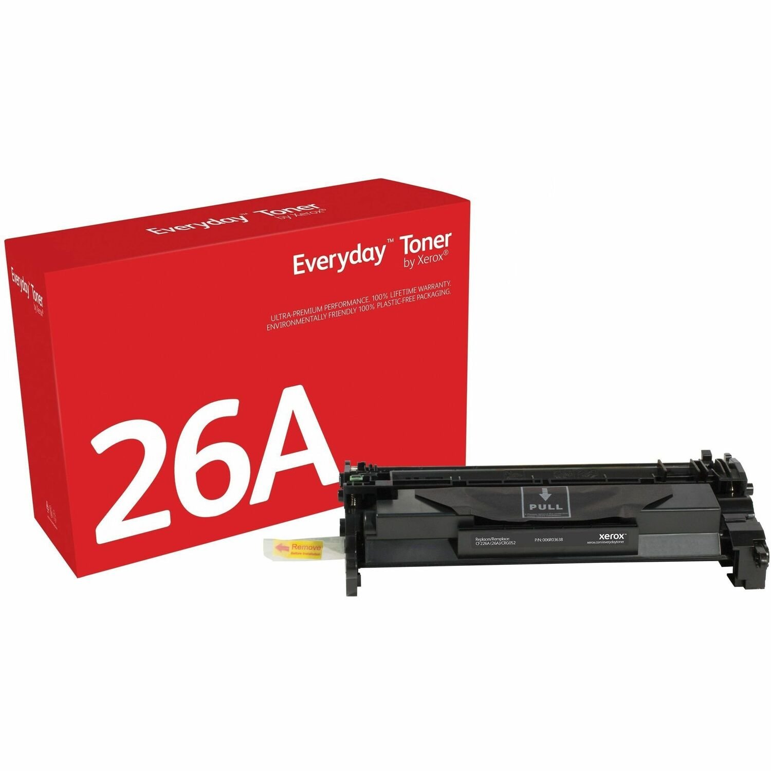 Xerox Everyday Standard Yield Laser Toner Cartridge CRG-052, 26A - Black - 1 / Pack