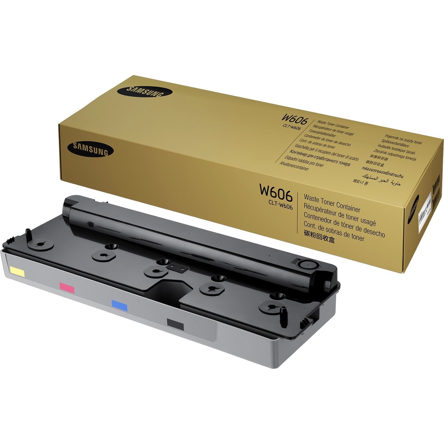 HP CLT-W606 Waste Toner Unit - Black, Cyan, Magenta, Yellow - Laser