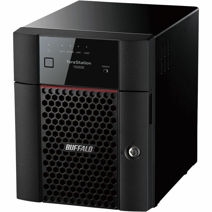 BUFFALO TeraStation 3430DN Partially-populated 2-Bay Desktop NAS 4TB (2x2TB) HDD Included 2.5GBE iSCSI TAA Compliant