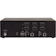 Black Box KVM Switch, NIAP 4.0 Certified - 2-Port, Dual-Monitor, FlexPort HDMI/DisplayPort
