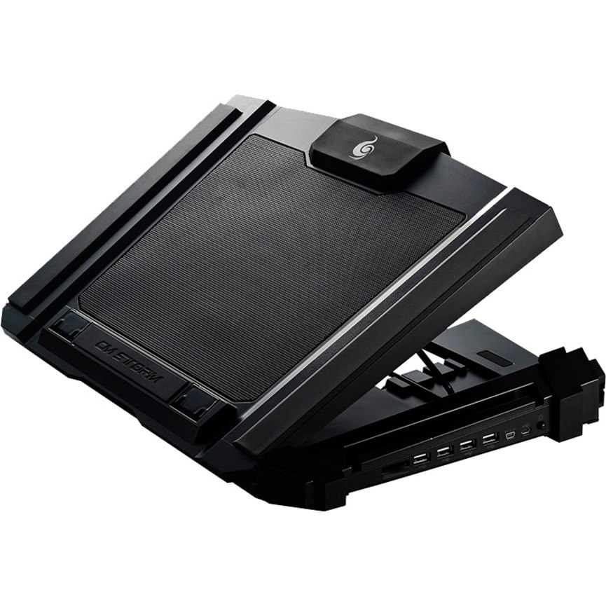 CM Storm SF 17 - Gaming Laptop Cooling Pad with 180mm Fan and 4 Ergonomic Height Settings