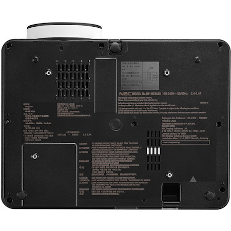 NEC Display NP-ME403U LCD Projector - 16:10 - Ceiling Mountable - White