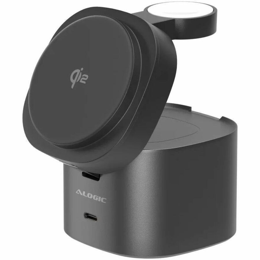 Alogic PowerPod 4-in-1 Qi2 Fast Wireless Charging Stand