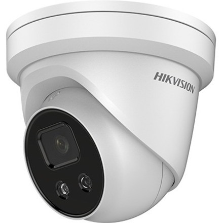 Hikvision AcuSense PCI-T15F2S 5 Megapixel Outdoor Network Camera - Color - Turret - White