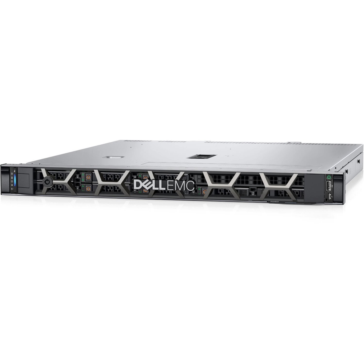 Dell PowerEdge R350 1U Rack Server - 1 Xeon E-2334 3.40 GHz - 16 GB RAM - 12Gb/s SAS Controller