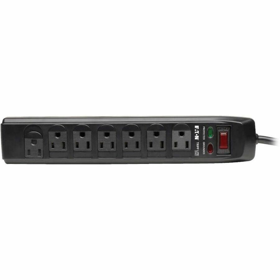 Eaton Tripp Lite Series Protect It! 7-Outlet Surge Protector, 6 ft. (1.83 m) Cord, 1440 Joules, Tel/Modem Protection, Safety Covers