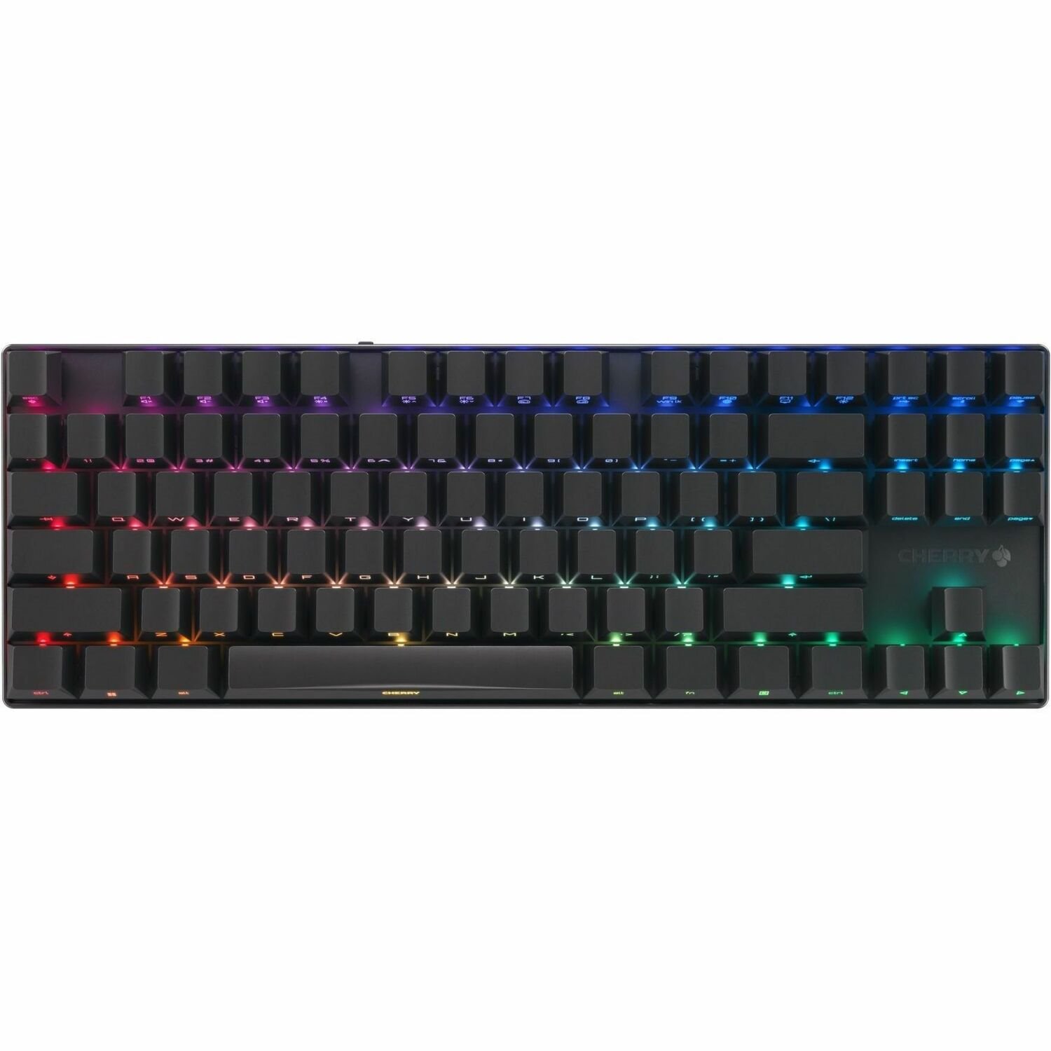 CHERRY MX 8.2 TKL, WIRELESS, MX RED RGB SWITCH, Black