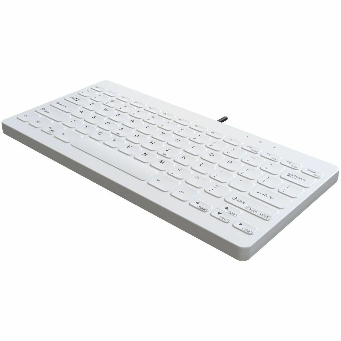 TG3 Electronics TG3 White 78 Key Low Profile Washable Usb
