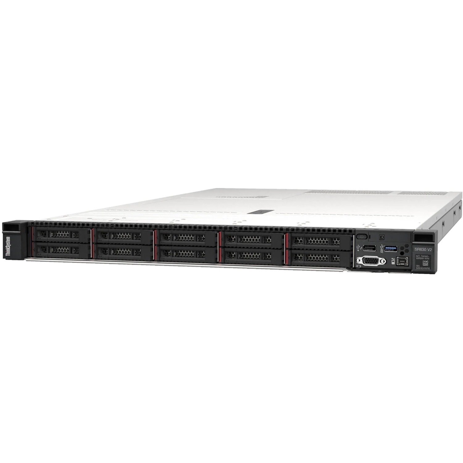 Lenovo ThinkSystem SR630 V2 7Z71A06UAU 1U Rack Server - 1 Xeon Silver 4309Y 2.80 GHz - 16 GB RAM - Serial ATA/600, 12Gb/s SAS Controller