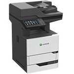 Lexmark MX720 MX722adhe Laser Multifunction Printer-Monochrome-Copier/Fax/Scanner-70 ppm Mono Print-1200x1200 Print-Automatic Duplex Print-350000 Pages Monthly-650 sheets Input-Color Scanner-600 Optical Scan-Monochrome Fax-Gigabit Ethernet