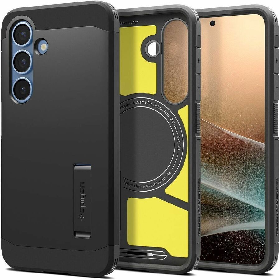 Spigen Tough Armor Ai (MagFit) Mobiele Telefoon Behuizingen 17 CM (6.7") Hoes Zwart ** New Retail **
