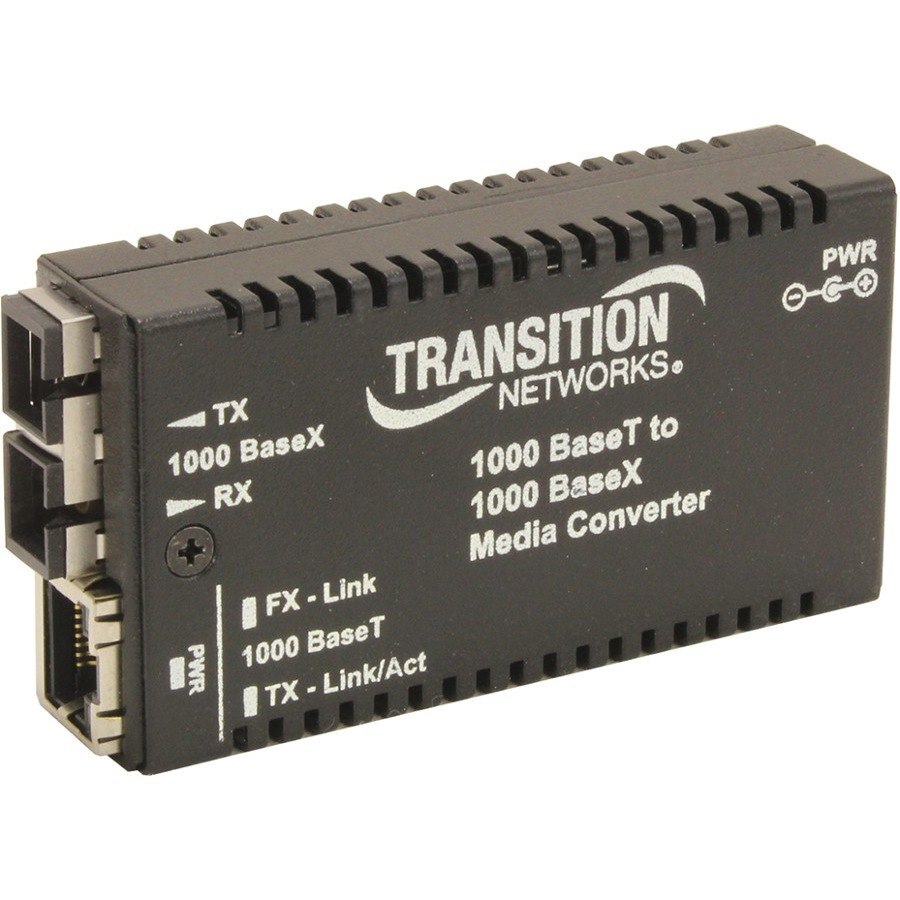 Transition Networks Mini Gigabit Ethernet Media Converter