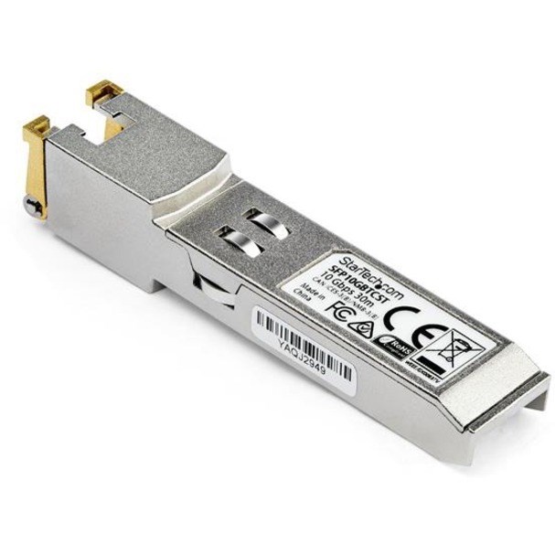 StarTech.com Cisco Compatible SFP+ Transceiver Module - 10GBASE-T