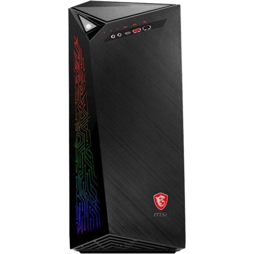 MSI Infinite Infinite 11TC-1290CA Gaming Desktop Computer - Intel Core i5 11th Gen i5-11400F - 16 GB - 512 GB SSD - Black
