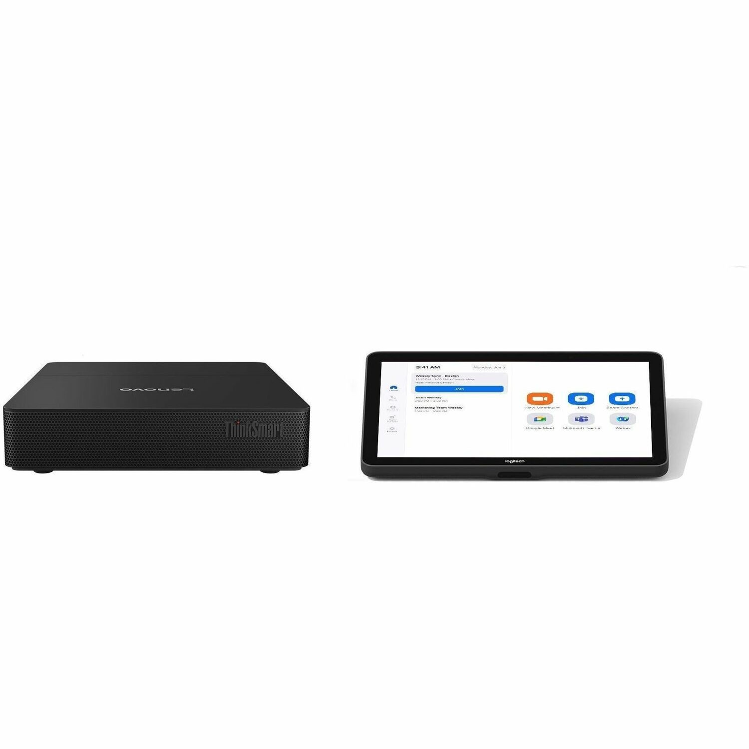 Logitech Tap With Lenovo ThinkSmart Core