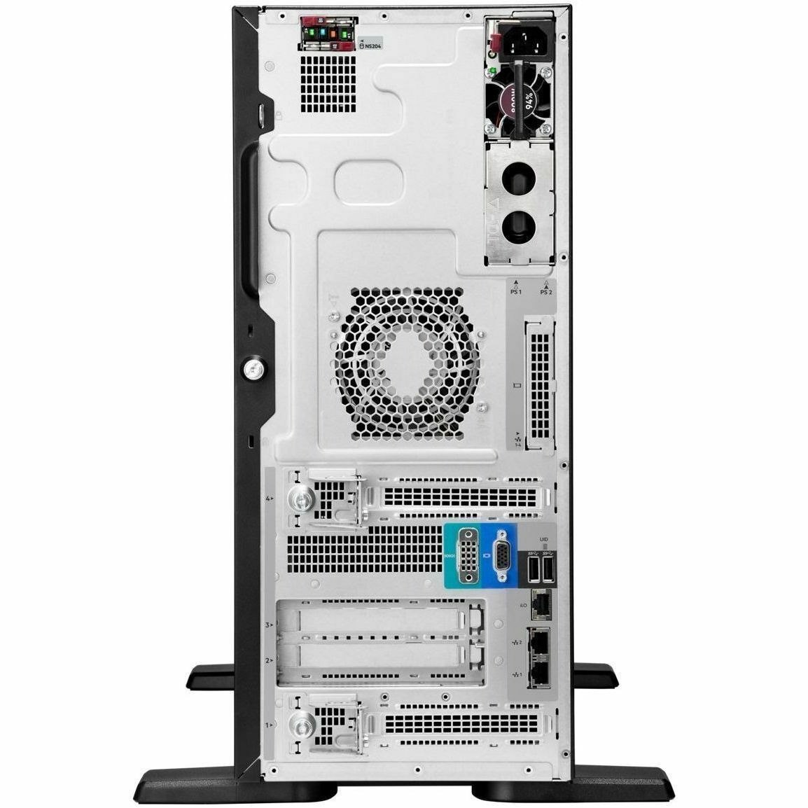 HPE ProLiant ML110 G11 4.5U Tower Server - 1 x Intel Xeon Silver 4514Y 2 GHz - 64 GB RAM - 960 GB SSD - (2 x 480GB) SSD Configuration - NVMe, Serial ATA/600, 12Gb/s SAS Controller