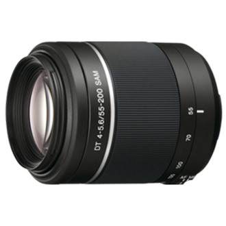 Sony SAL-55200/2 DT 55 - 200mm f/4-5.6 Telephoto Zoom Lens