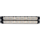 Eaton Tripp Lite Series 48-Port 2U Rack-Mount Cat5e 110 Patch Panel, 568B, RJ45 Ethernet, TAA