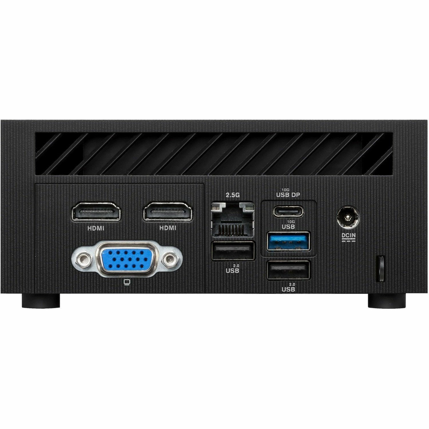 Asus ExpertCenter PN65 PN65-SYS715PETL0 Desktop Computer - Intel Core Ultra 7 155H - 16 GB - 512 GB SSD - Mini PC - Black -TAA-compliant