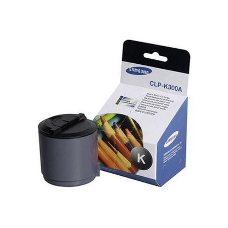 Samsung CLP-K300A Original Laser Toner Cartridge - Black Pack