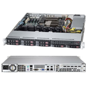 Supermicro SuperServer 1027B-MTF Server Barebone System - 1U Rack-mountable - Socket B2 LGA-1356 - 2 x Processor Support
