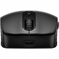 HP 695 Mouse - Bluetooth - Multi Surface - 7 Button(s) - 6 Programmable Button(s) - Black