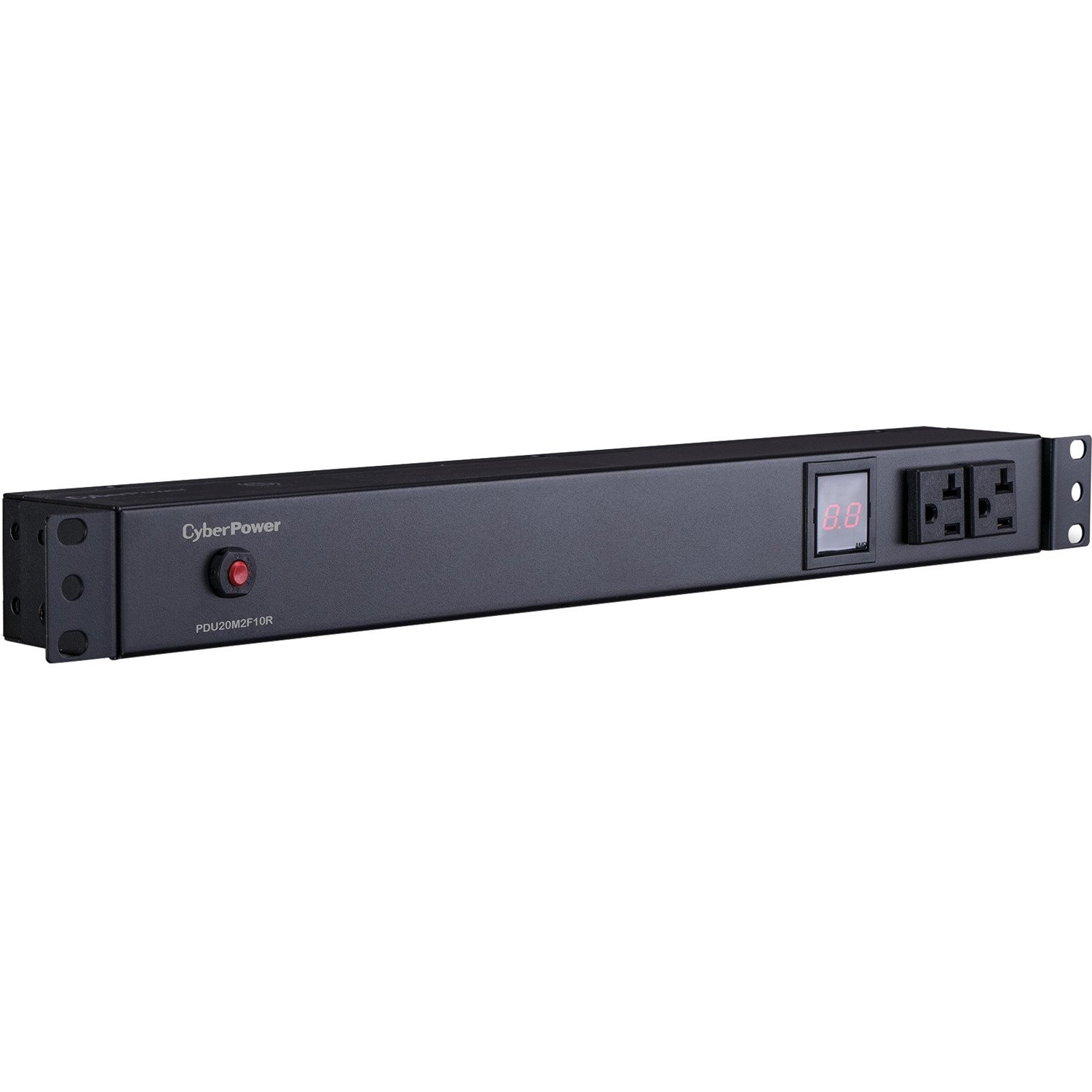 CyberPower PDU20M2F10R Single Phase 100 - 125 VAC 20A Metered PDU