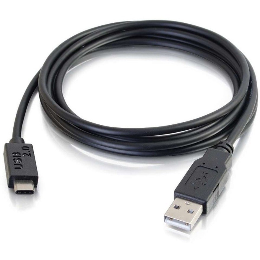 C2G 10ft USB C to USB Cable - USB C 2.0 to USB A Cable - M/M