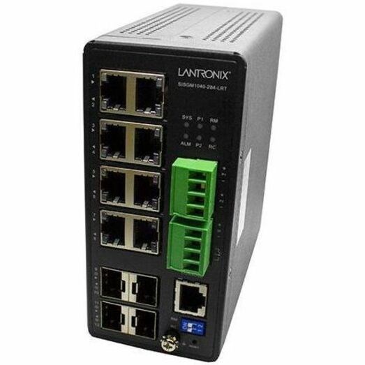 Lantronix Managed Hardened Gigabit Ethernet Switch
