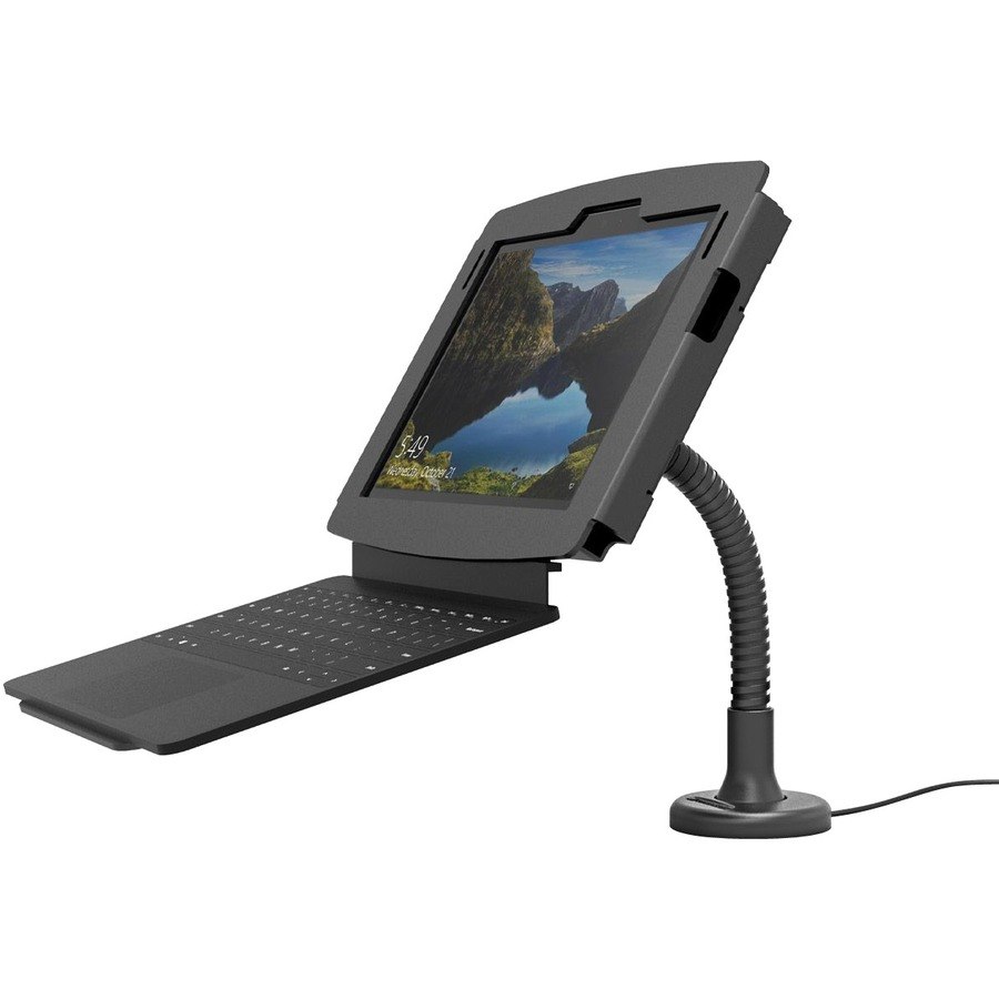 Compulocks Space Flex Counter/Wall Mount for Tablet - Black