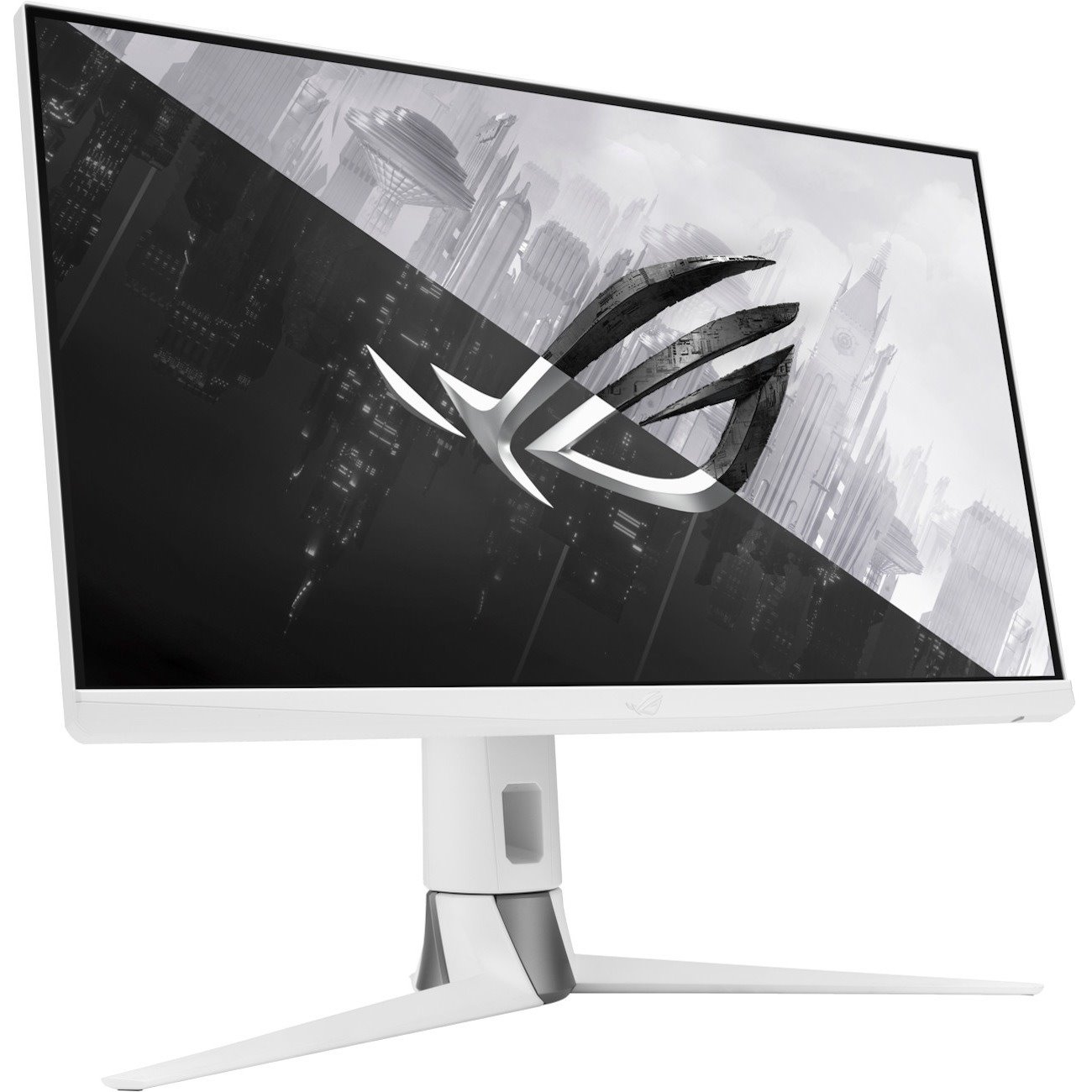 Asus ROG Strix XG27AQ-W 27" Class WQHD Gaming LCD Monitor - 16:9 - White