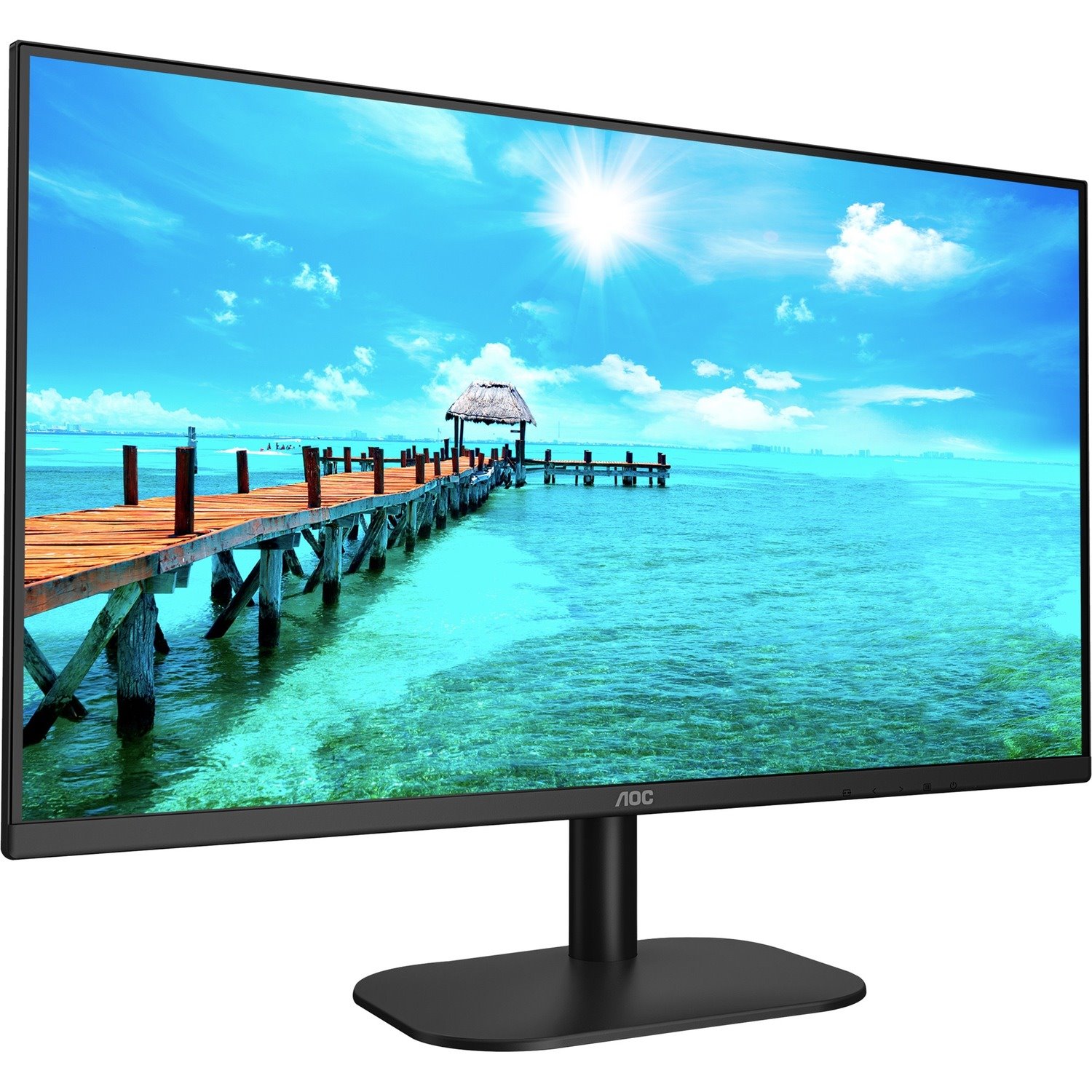 AOC 27B2H 27" Class Full HD LCD Monitor - 16:9 - Black