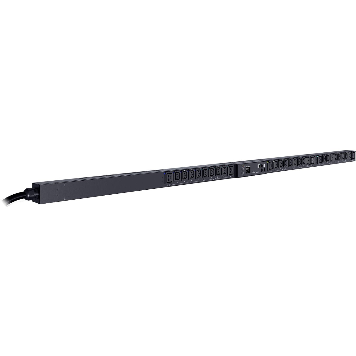 CyberPower PDU83103 3 Phase 200 - 240 VAC 20A Switched Metered-by-Outlet PDU