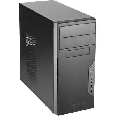 Antec Value Solution VSK3000B U3 Computer Case - Micro ATX, Mini ITX Motherboard Supported - Mini-tower - Black