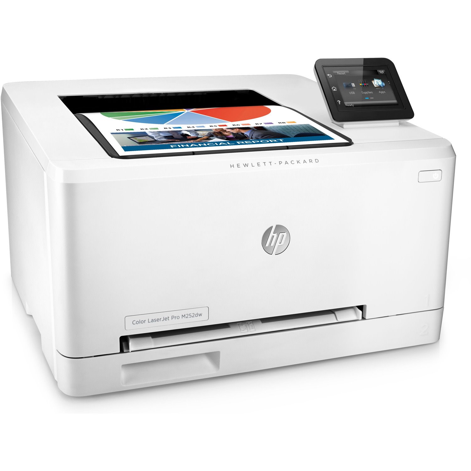 HP LaserJet Pro M252DW Desktop Laser Printer - Colour