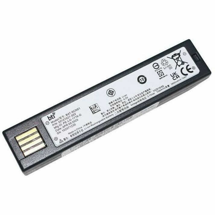BTI BAT-SCN01A-BTI 3.7V 9WH LI-ION SCANNER BATTERY FOR HONEYWELL