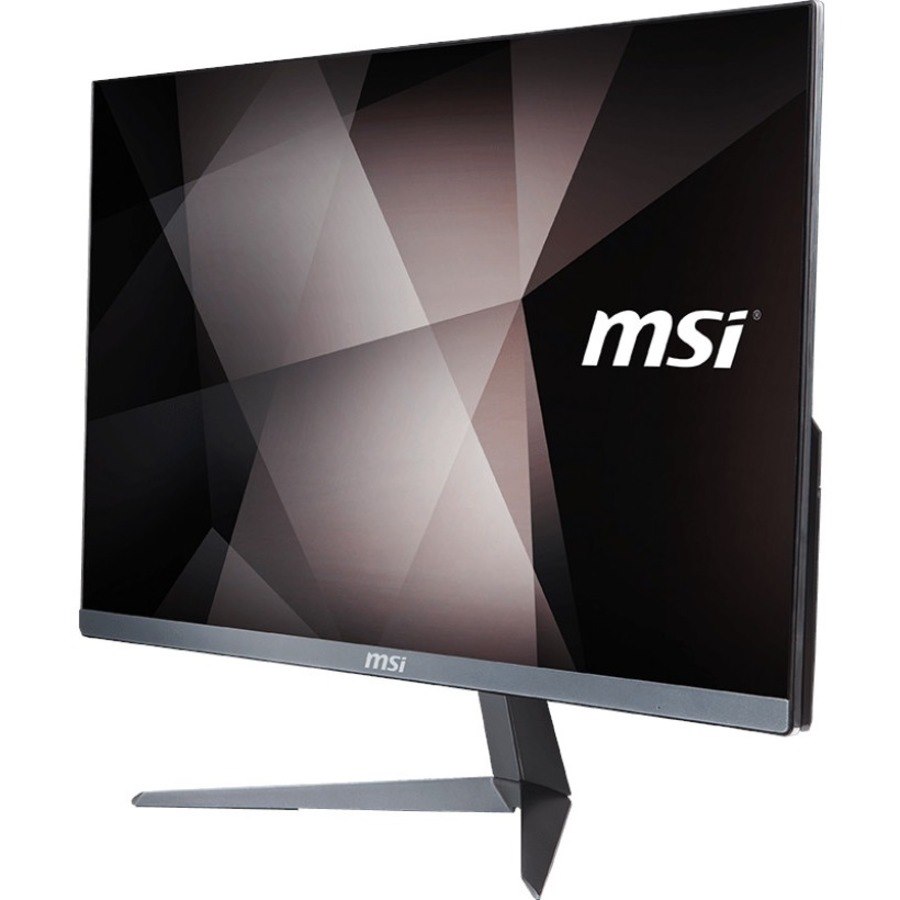 MSI PRO 24X 10M PRO 24X 10M-406 All-in-One Computer - Intel Pentium Gold 6405U - 4 GB - 128 GB SSD - 23.8" Full HD - Desktop