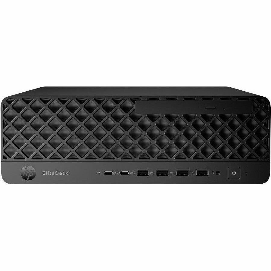 HP EliteDesk 8 G1i Desktop Computer - Intel Core Ultra 5 235 - vPro Technology - 16 GB - 512 GB SSD - Small Form Factor - Jack Black