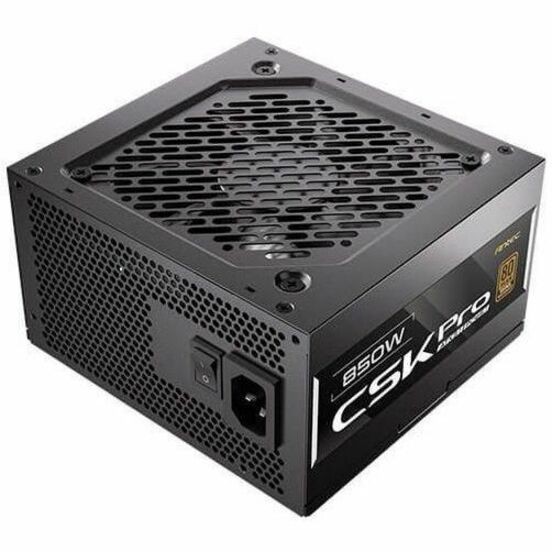 Antec CSK850 Pro 850W Semi-Modular Atx 3.1 Power Supply, PCIe 5.1 Ready With 12V 2X6 Connector, 80 Plus Bronze Certified, Quiet 120MM Fan, 5-Year Warranty